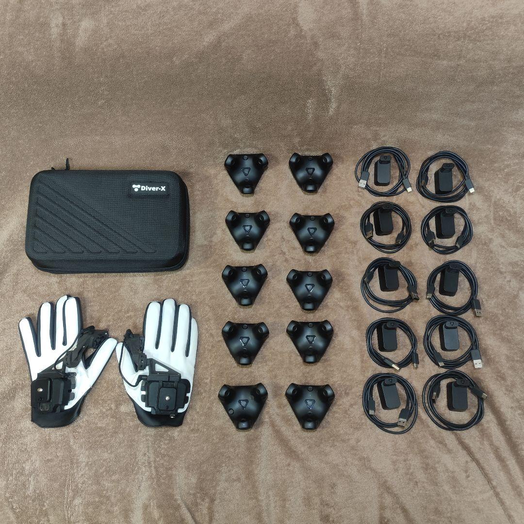 え*ん様 viveトラッカー3.0 10個＆コンタクトグローブ1.0