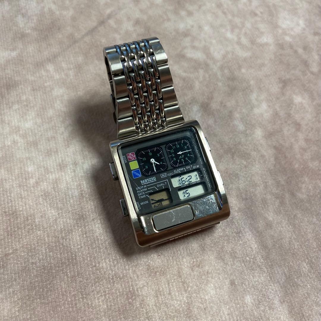 CITIZEN INDEPENDENT 8987-L19010 腕時計 稼働品