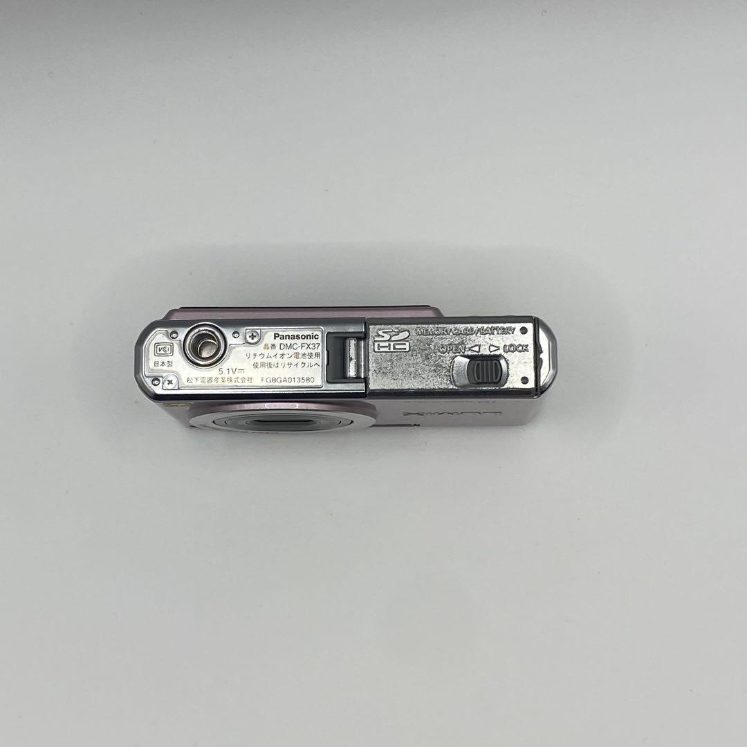美品✨Panasonic Lumix FX37 ピンク 10メガピクセル