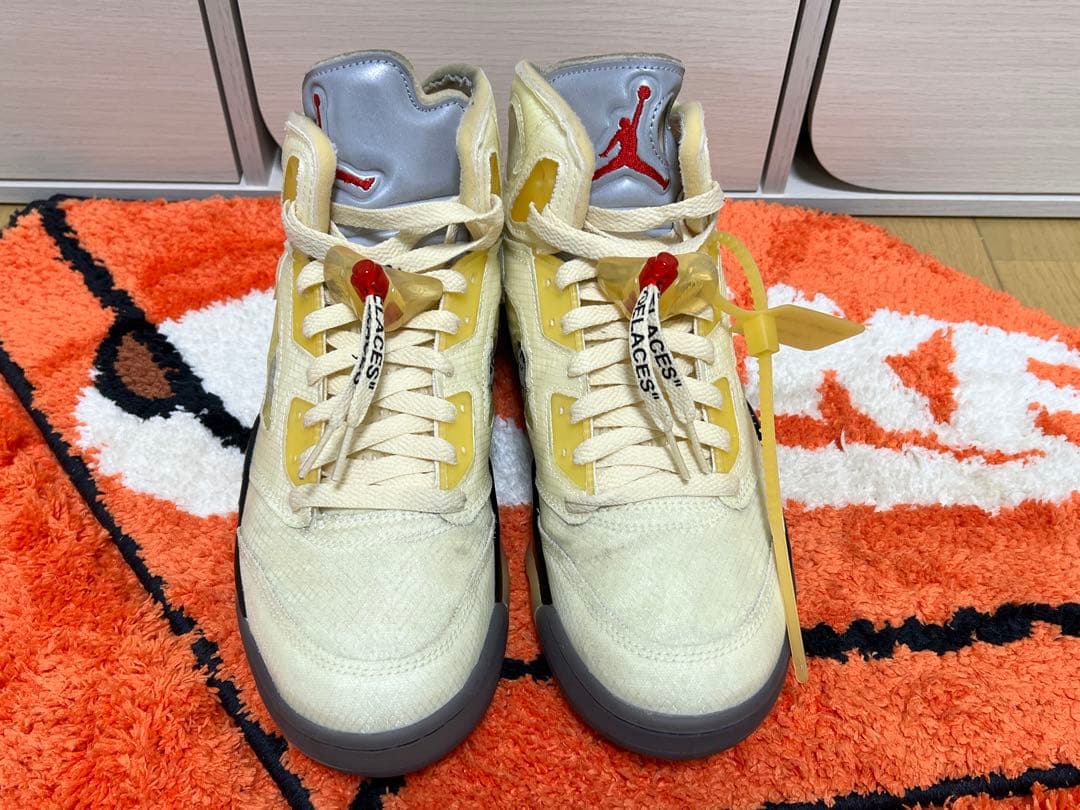 N*ー様 Off-White × Nike Air Jordan 5 \