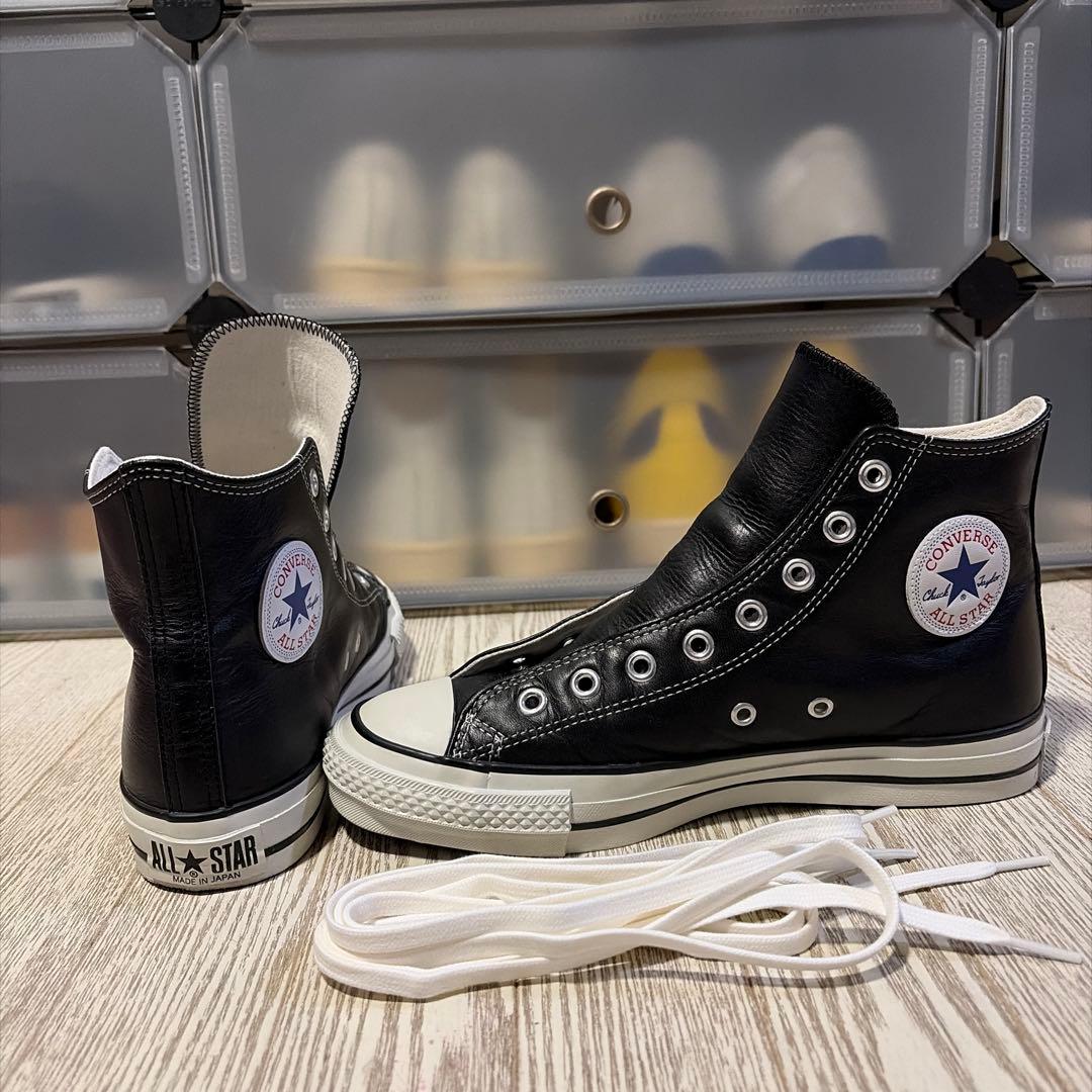 ⭐*︎様 レア‼️日本製 leather all star j hi billy