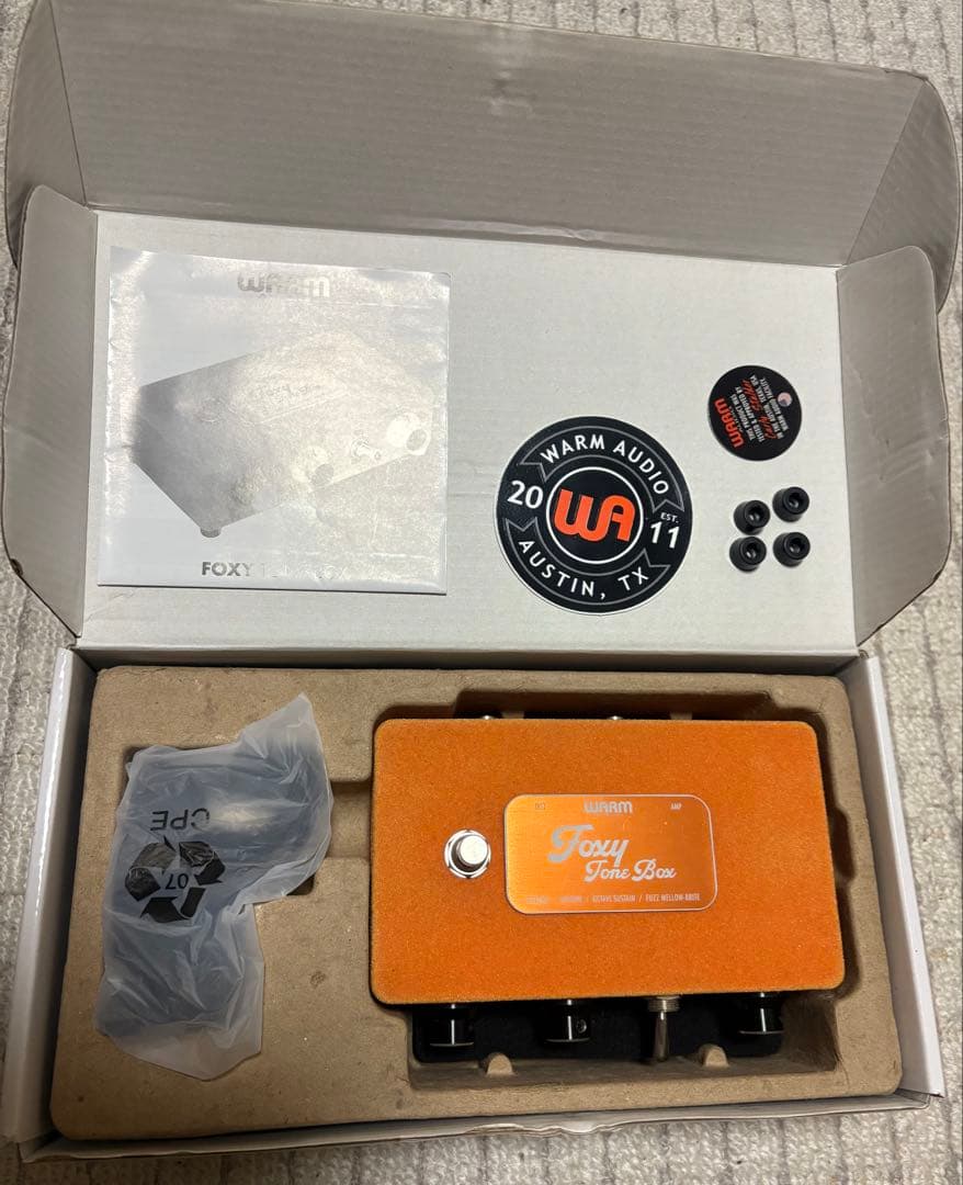 ギター Warm Audio FOXY TONE BOX