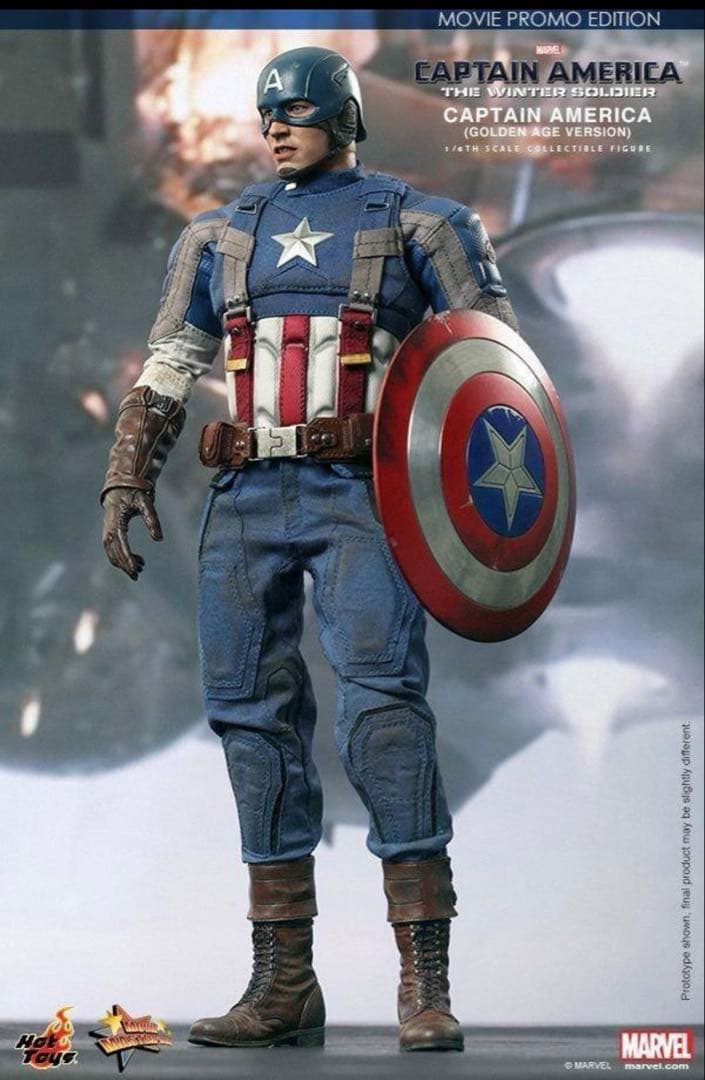 ⭐️限定値引⭐️ホットトイズ キャプテンアメリカ ゴールデンエイジ クラシック版