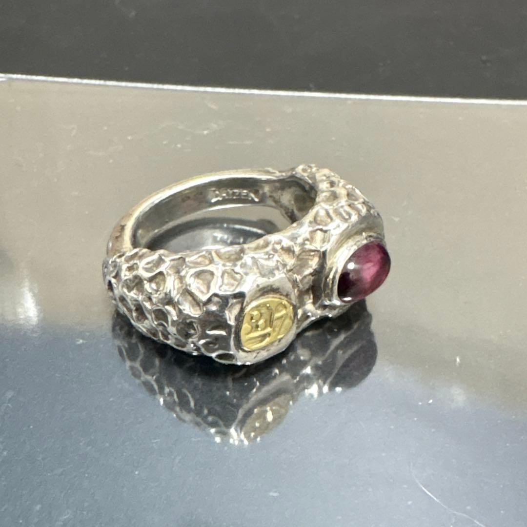 【DAIZEN】TREE RING <石:ガーネット size13号> 最終価格