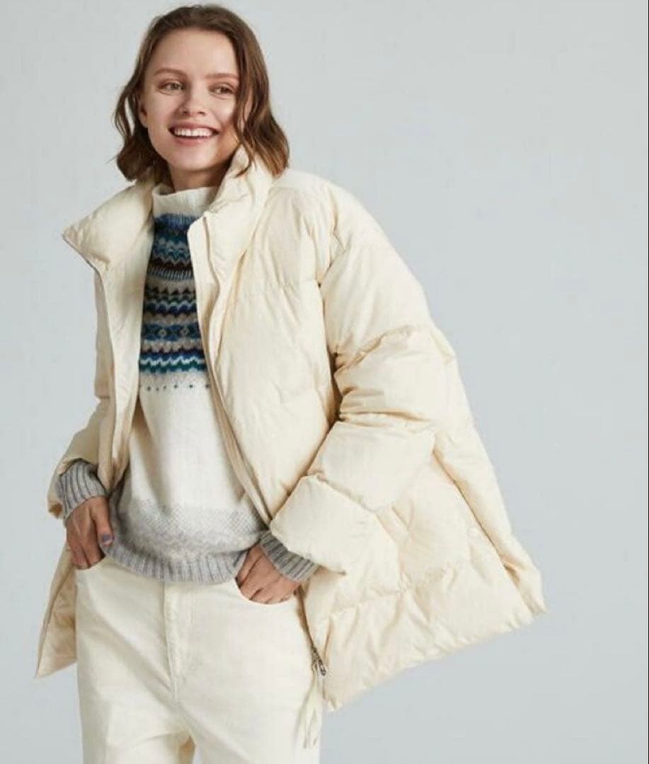 MACPHEE tomorrowlandマイクロタフタダウンサイドオープンコート