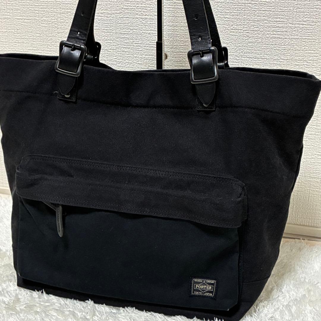PORTER ポーター ブリッジ トートバッグ レザーハンドル