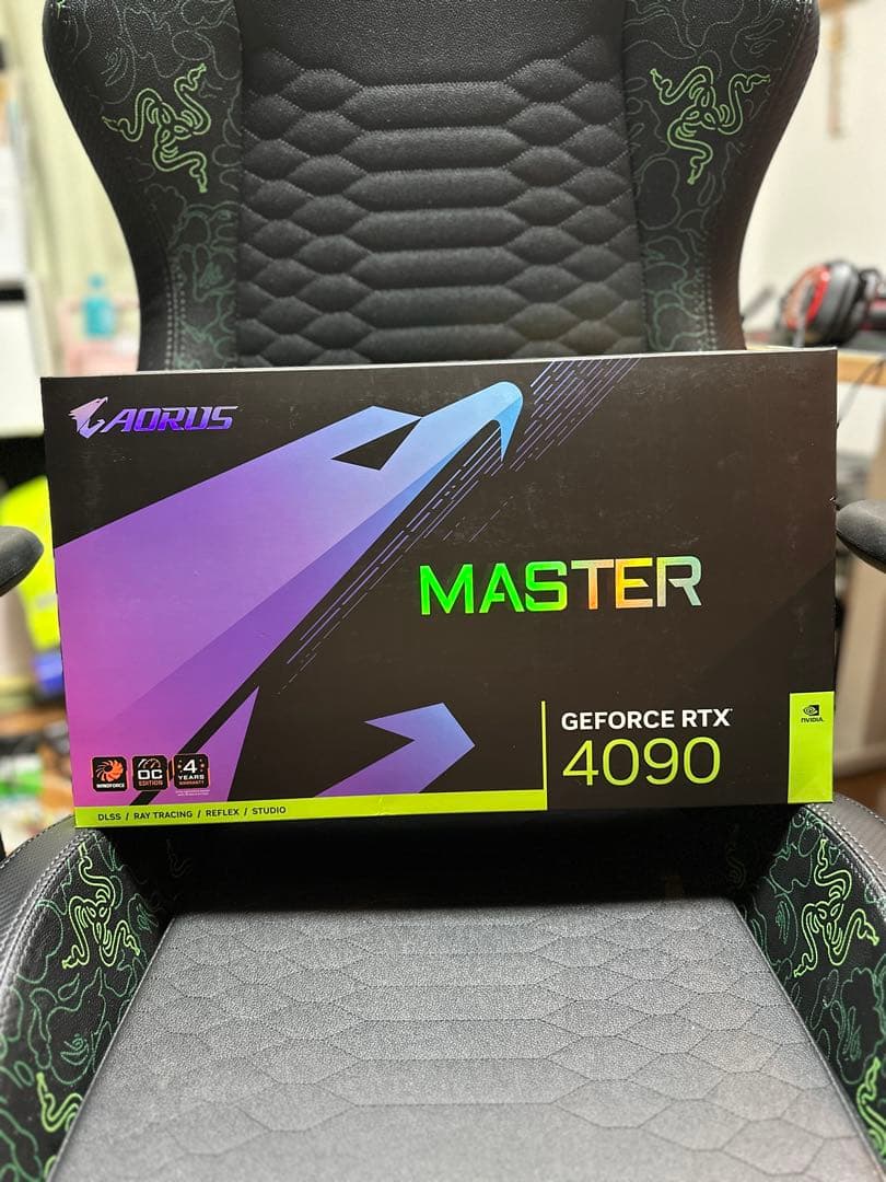 グラフィックボード・グラボ・ビデオカード AORUS GeForce RTX 4090 MASTER 24G