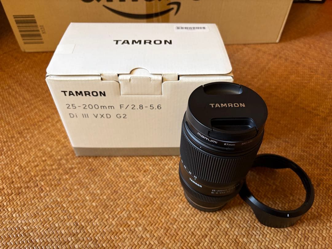 タムロン　25-200mm F/2.8-5.6 Di III VXD G2
