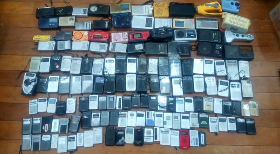 ポケットラジオ/ポータブルラジオ 150台 まとめ動作未確認 現状品 JUNK