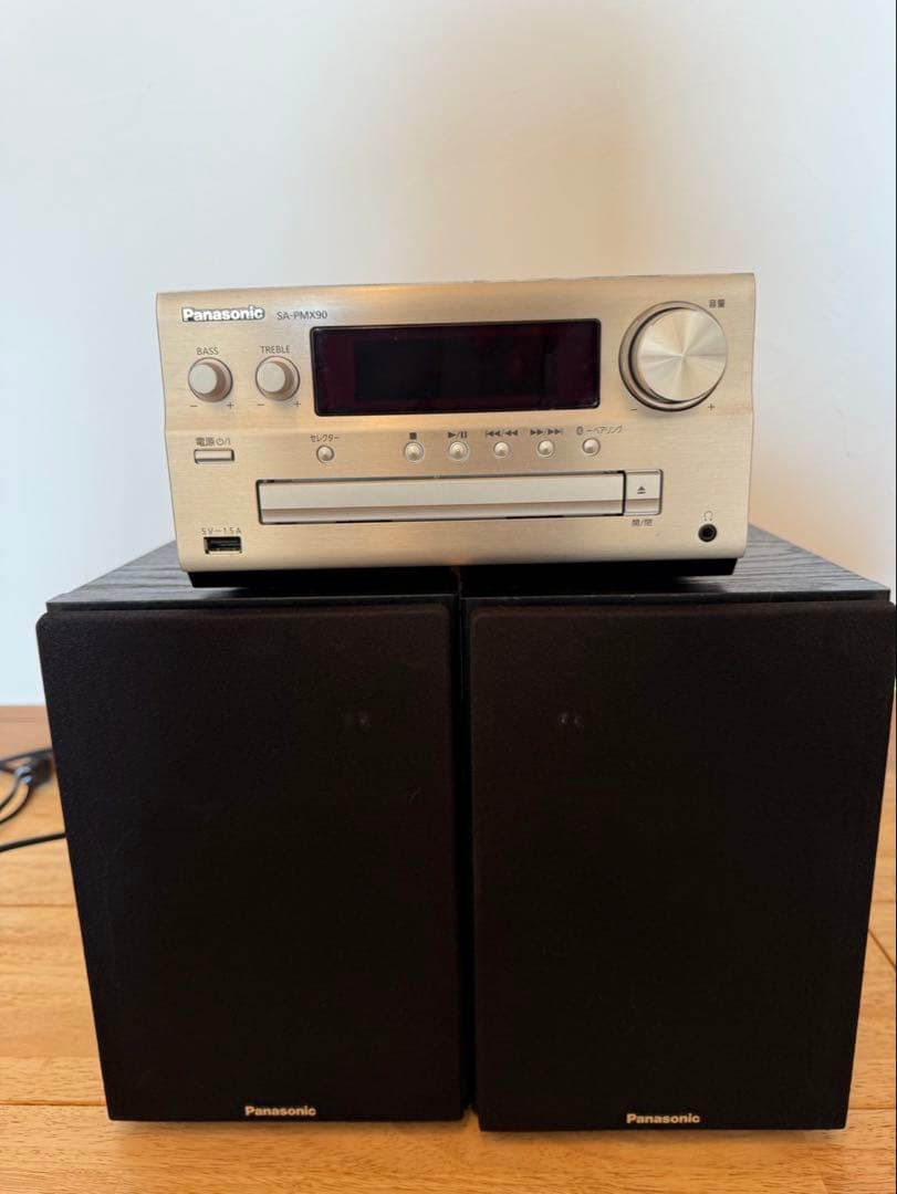 Panasonic SC-PMX90-S （シルバー）CDステレオシステム