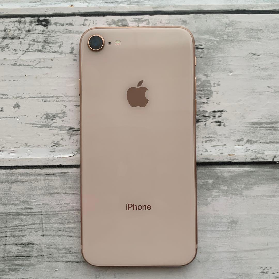 【画面浮き】Apple iPhone 8 64GB ゴールド 100%