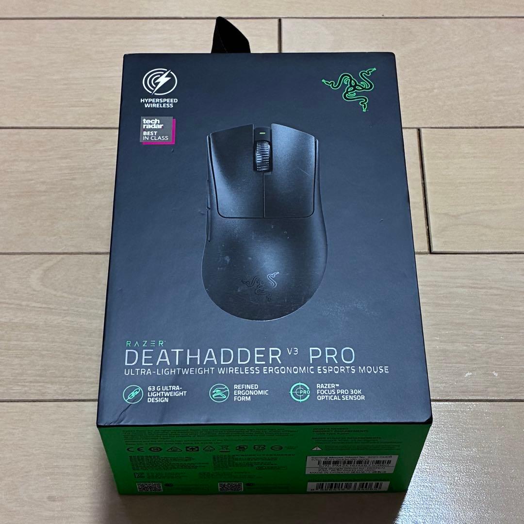 【美品】Razer DEATHADDER V3 PRO ワイヤレスマウス