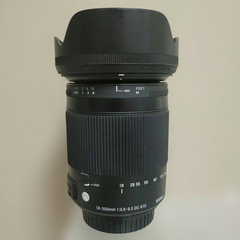 SIGMA 18-300mm F3.5-6.3 DC OS HSM EFマウント