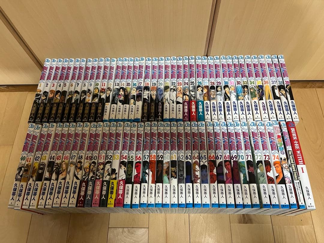 Bleach 1巻〜74巻　全巻セット＋関連本3冊