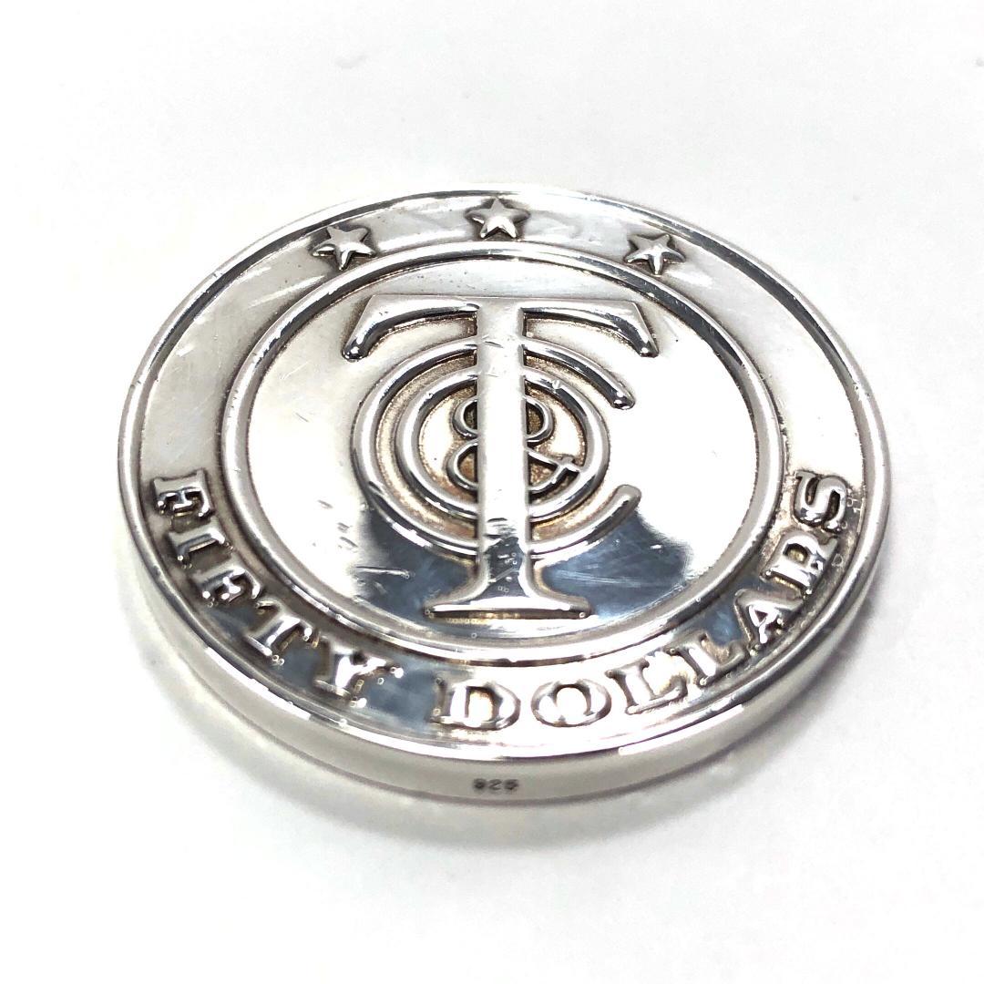 【ヴィンテージ・美品・箱付き】ティファニー／50ドル  SV925