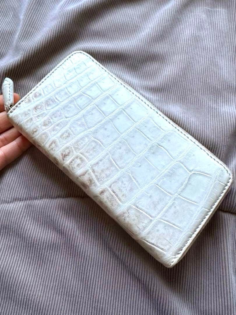 大迫力！　ヒマラヤクロコダイル　ビッグウォレット　長財布！！