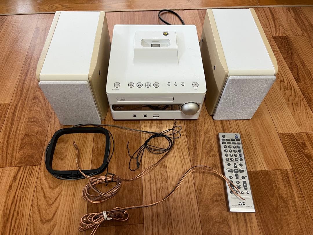JVC 日本ビクター ウッドコーンコンポ CA−EXS1−M