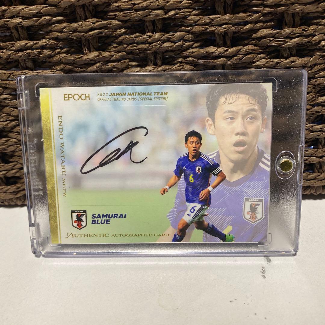 epoch 遠藤航　サインカード　50シリ