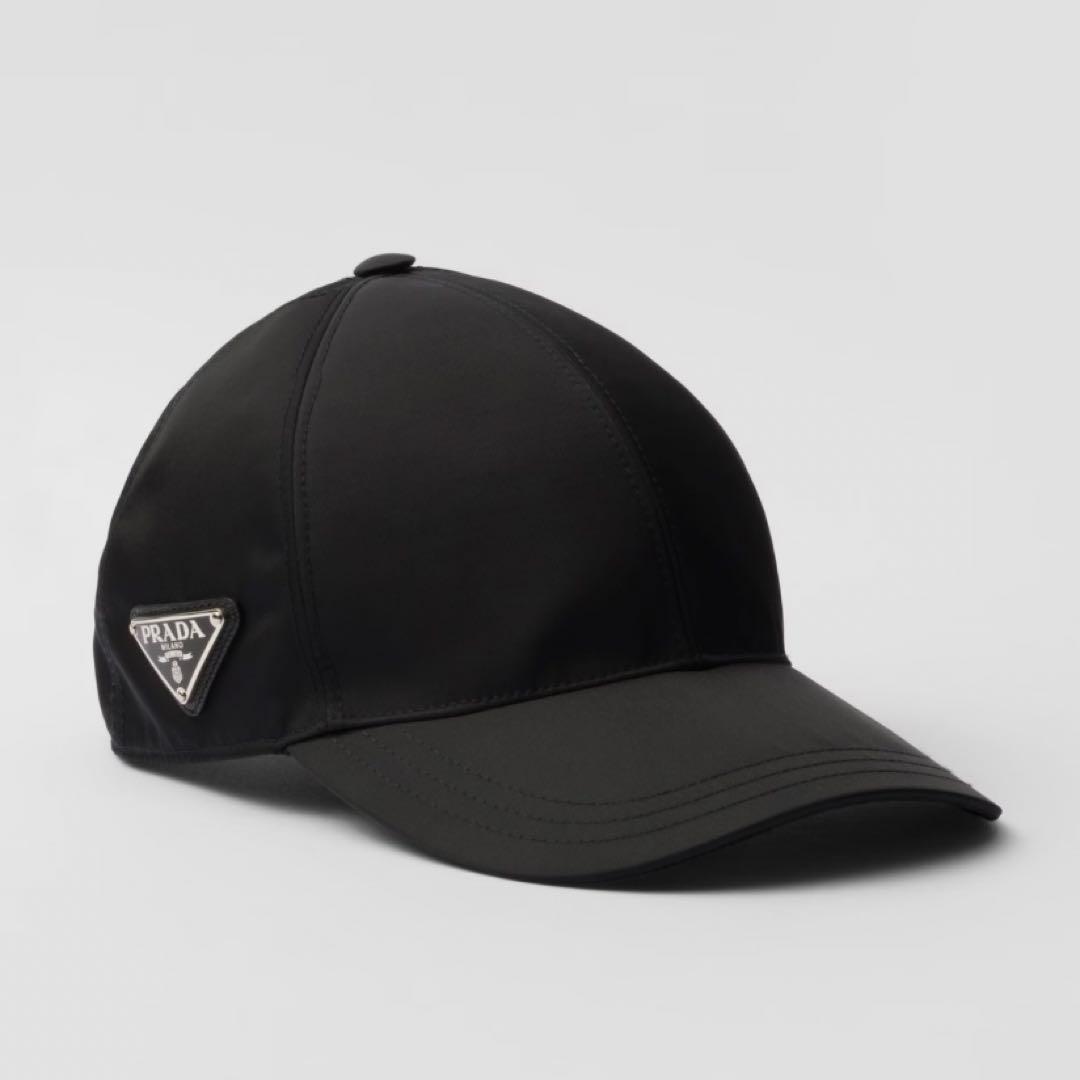 美品 付属品完備 PRADA プラダ Re-Nylon ベースボールキャップ S