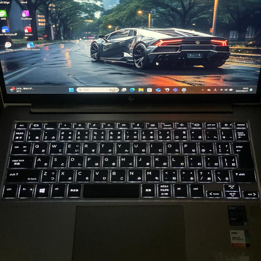 第11世代 i5 EliteBook 830G8 HP 薄型軽量 K58