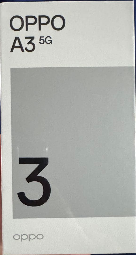 OPPO A3 5G 本体　パープル