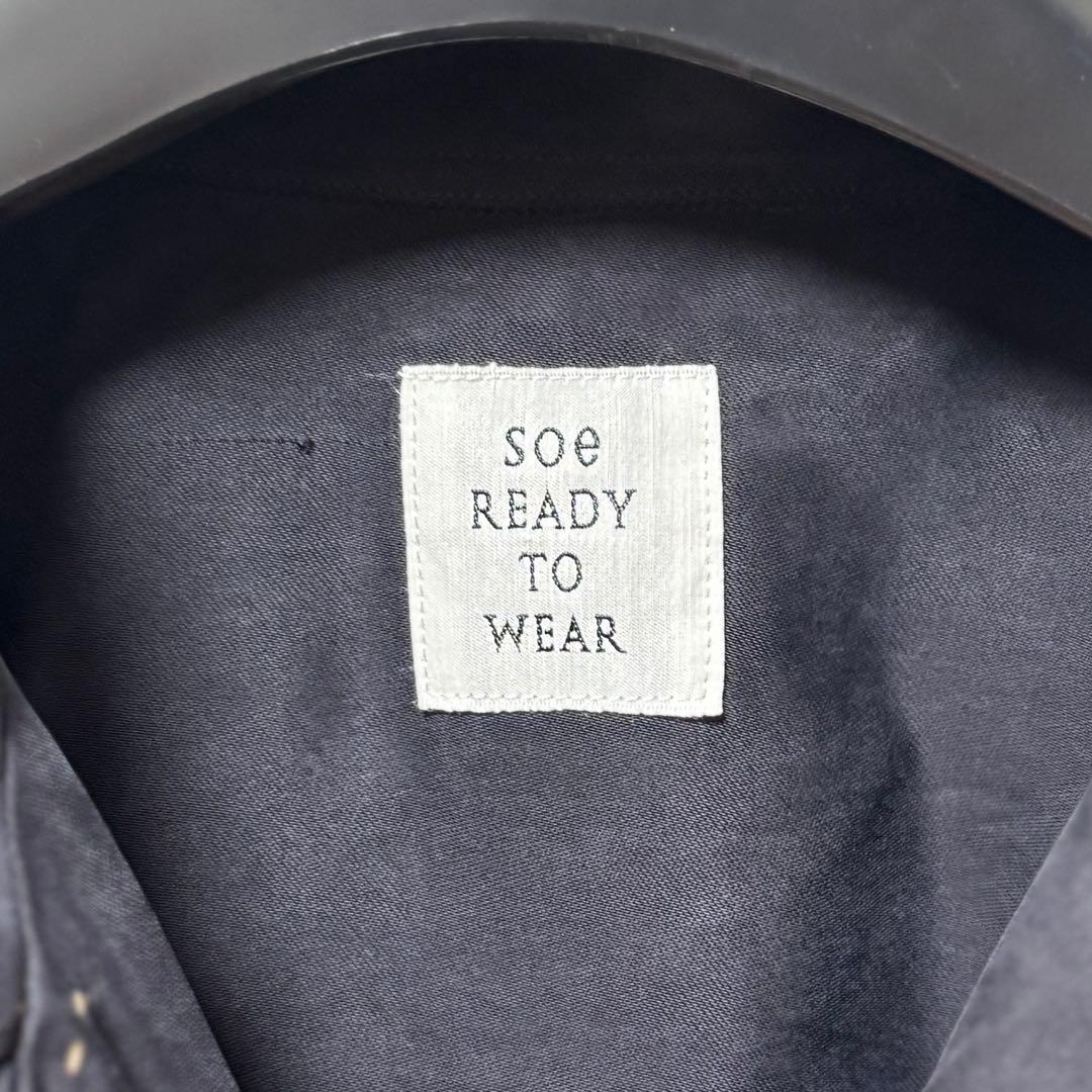 k*k様 【新品未着用】soe - Stitching H/S シャツ