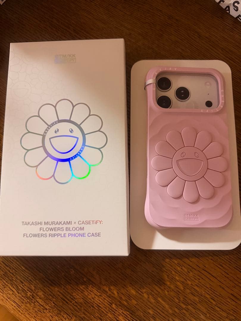 【村上隆 x CASETiFY】FLOWERS BLOOM PINK