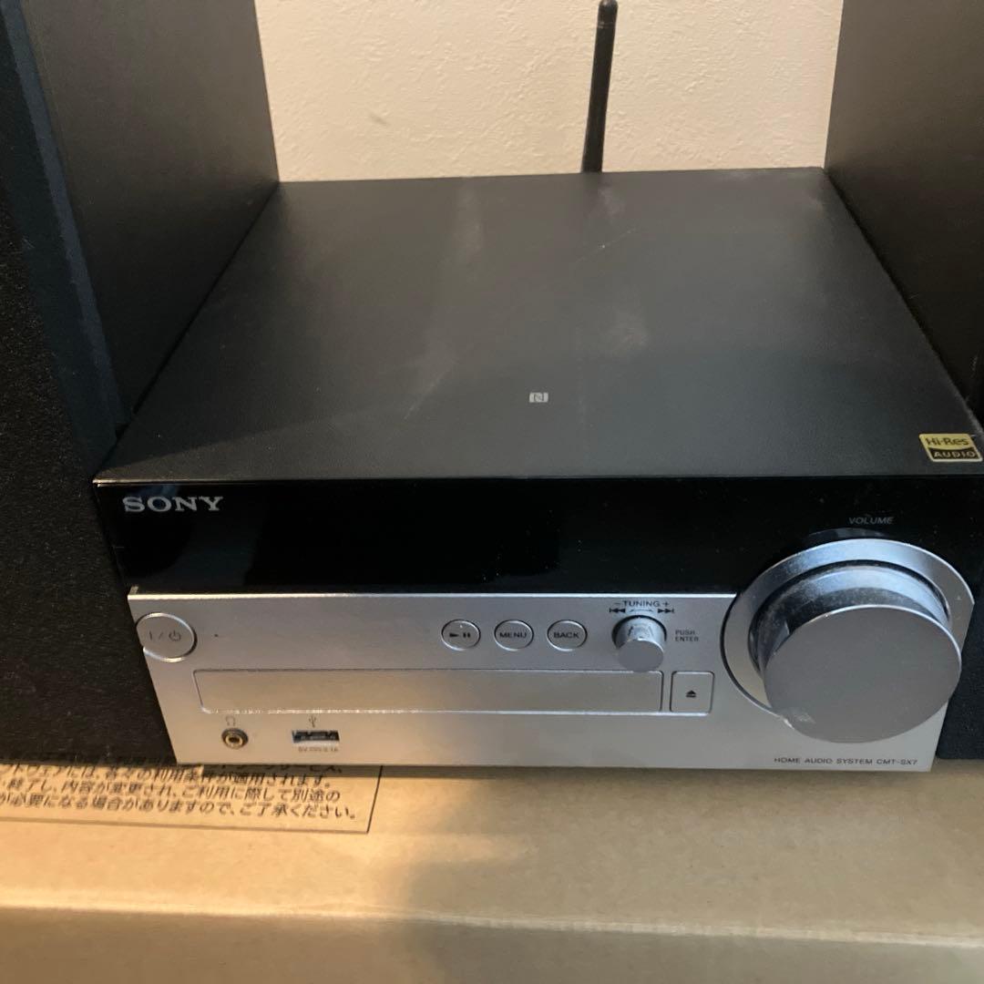 【K'sさん専用】SONY ミニコンポ　ハイレゾ対応　CMT-SX7