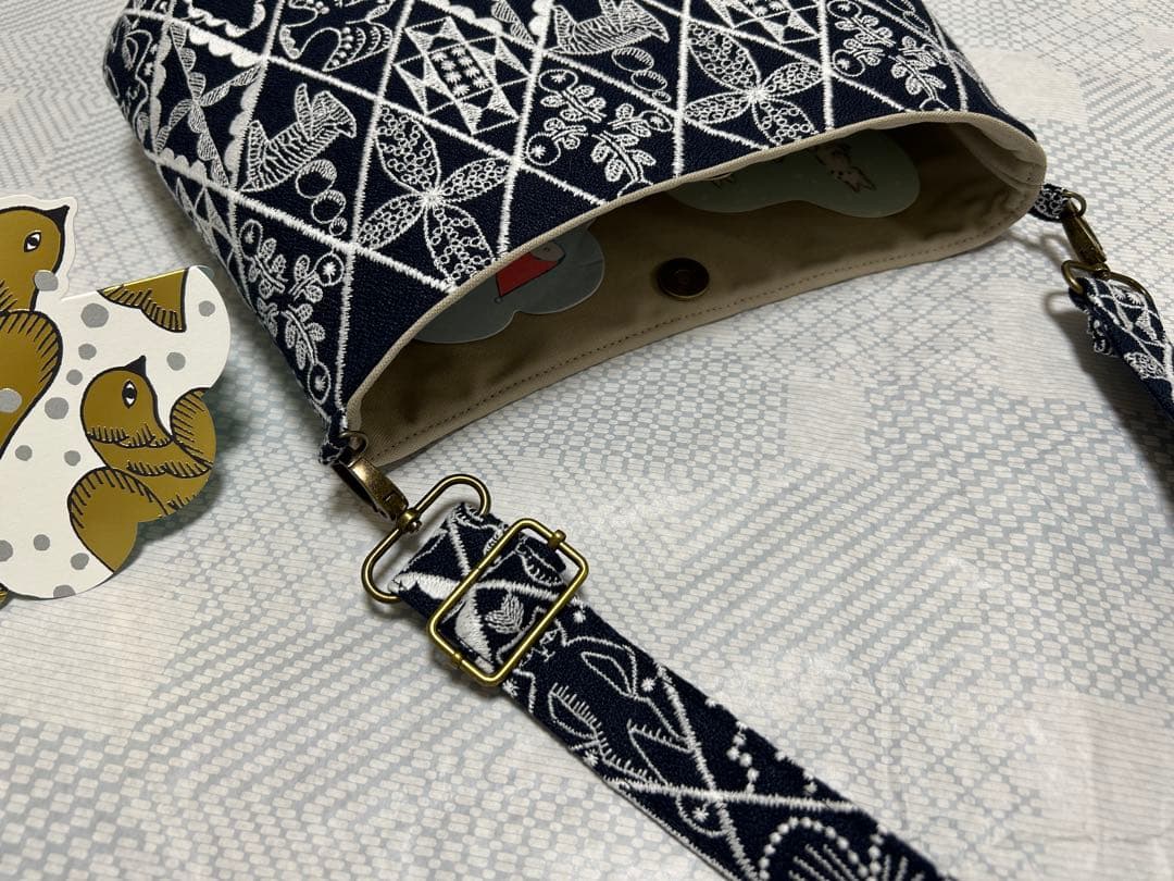 さと75 様 symphony navy コロりんショルダー