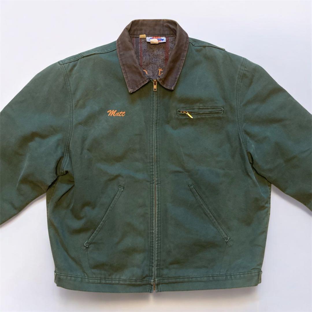 Dickies ダック地カバーオール デッキジャケット デトロイトジャケットXL