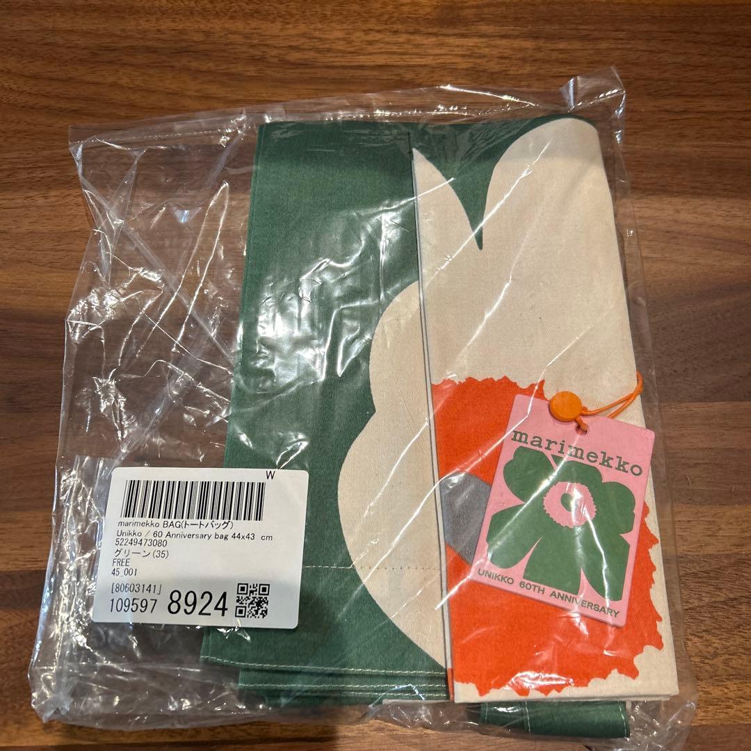 お値下げ⭐️新品未使用⭐️マリメッコ60周年トートバック