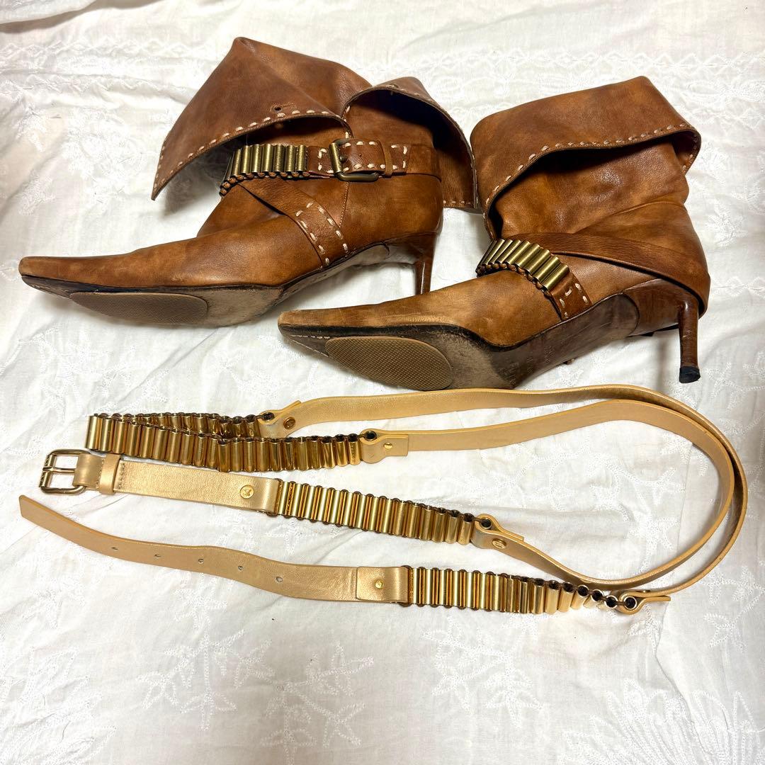 セリーヌ　ガンベルト　ブーツセット