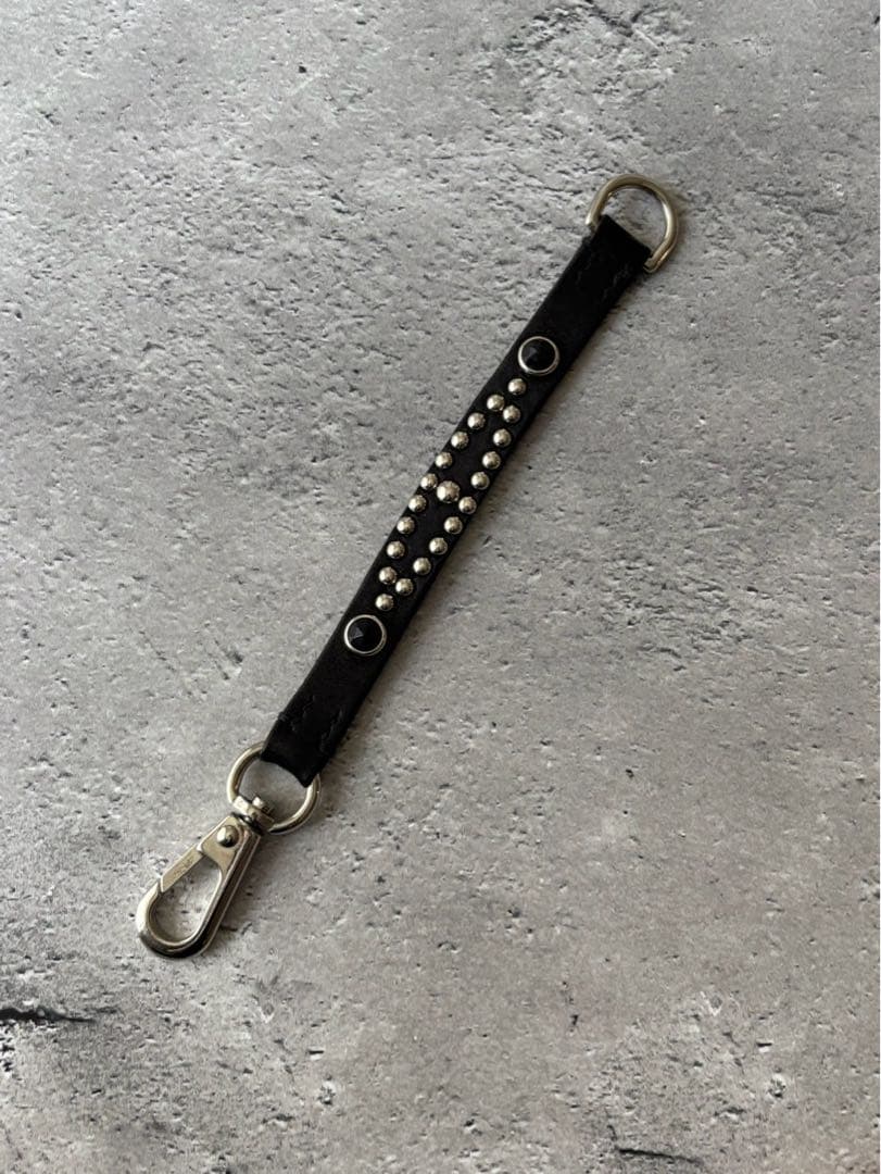 ウルフズヘッド WOLFS HEAD　コラボスタッズレザーキーチェーン