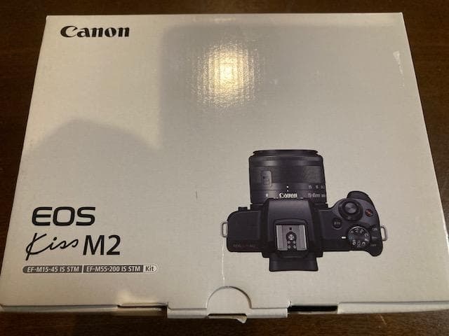 Canon EOS Kiss M2　ダブルズーム 新品