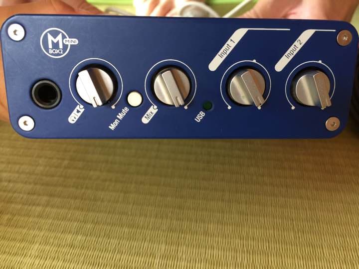 M box mini2とPRO TOOLS LE7