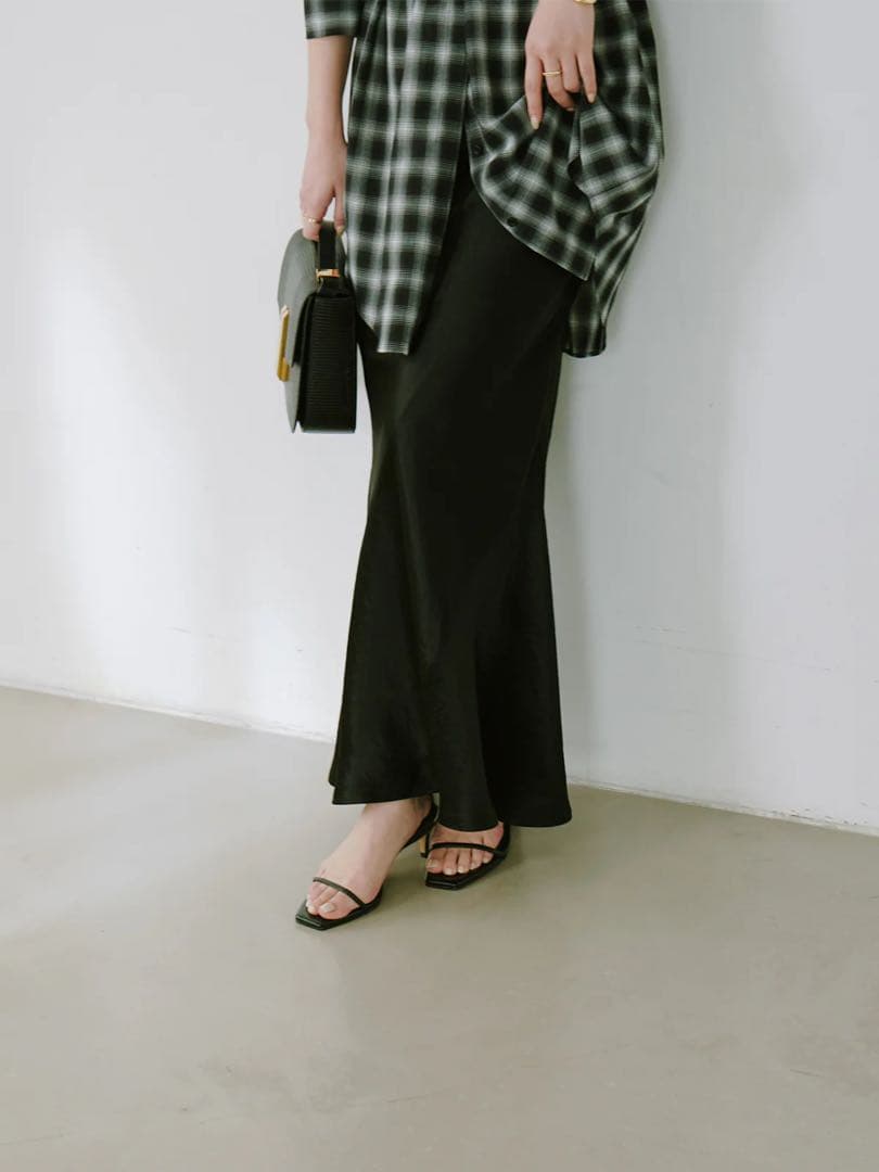 新品 anuans アニュアンス　マルチウェイオーバーシャツ チェック