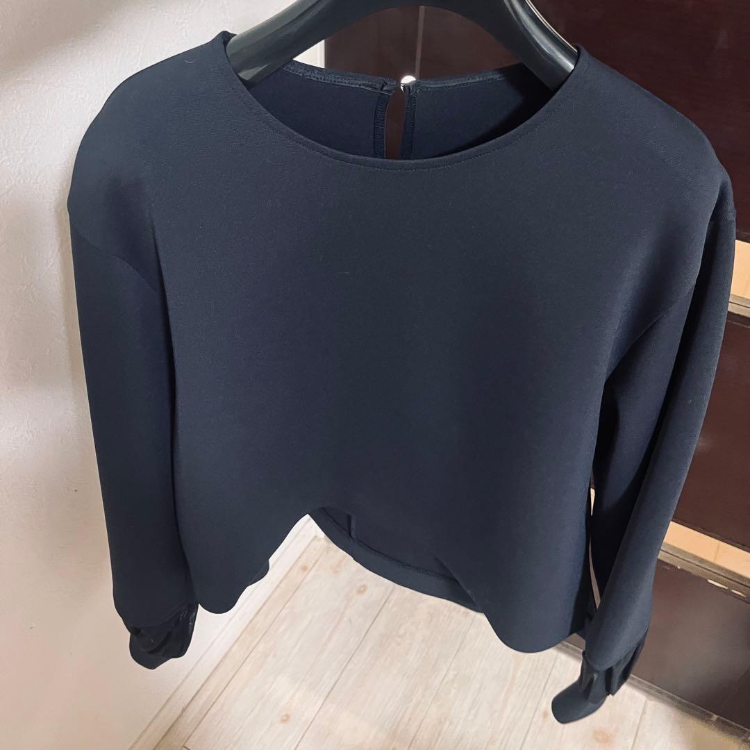 新品☆ ANAYI ダブルジャージー袖シアープルオーバー/セオリー、23区、ロペ