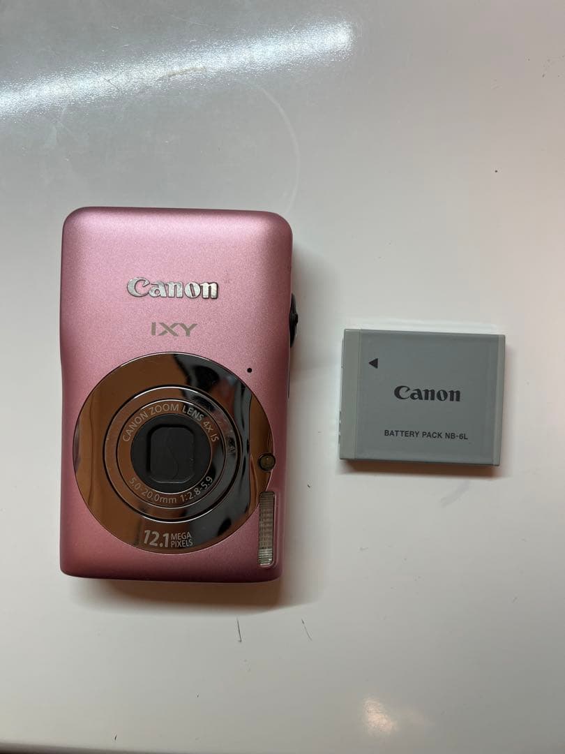 Canon IXY ピンク 12.1メガピクセル コンパクトデジタルカメラ