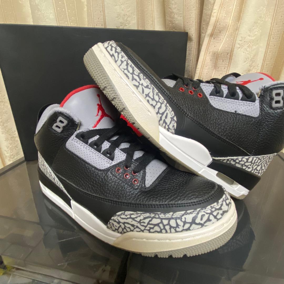 フ*ャ様 Air Jordan 3 blackcement ブラックセメント 2