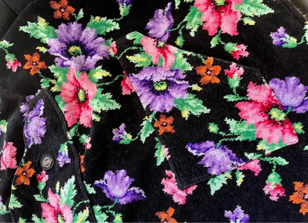 値下げ　フェイラー エプロン　ポピーズ　希少