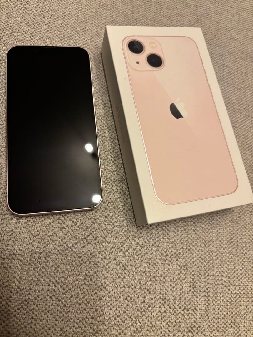 Apple iPhone 13 miniピンク 本体と箱付き