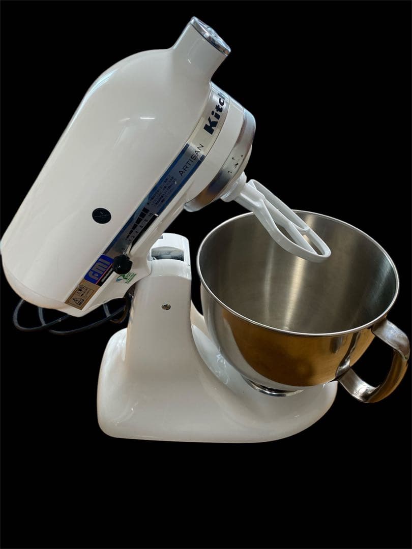 限定特価　KitchenAid Artisan ホワイト ミキサー