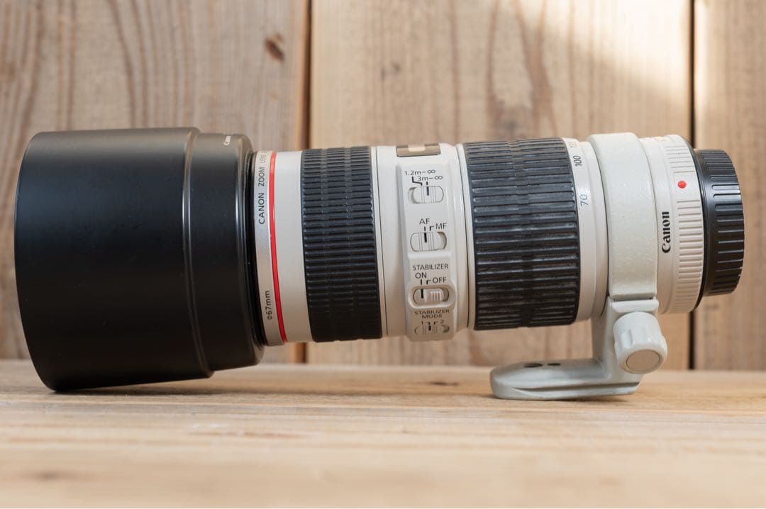 CANON EF 70-200mm F4L IS USM 付属品あり