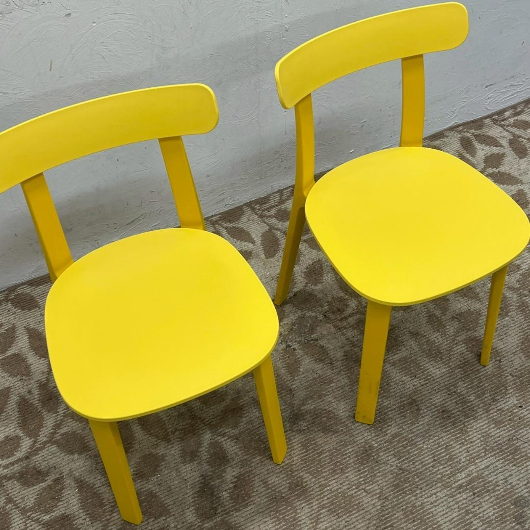 ぶなしめじ様 送料込 Vitra ヴィトラ オールプラスチックチェア 2脚