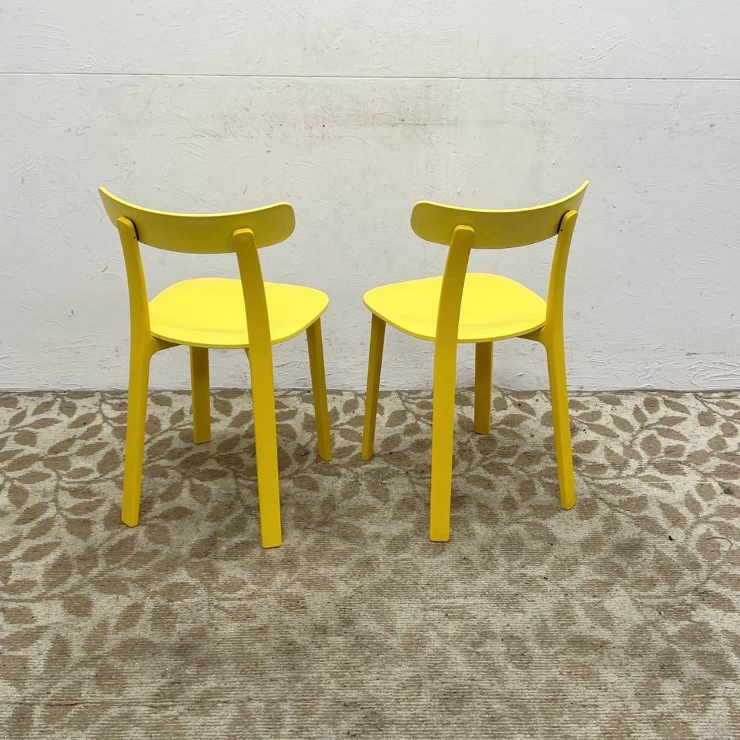 ぶなしめじ様 送料込 Vitra ヴィトラ オールプラスチックチェア 2脚