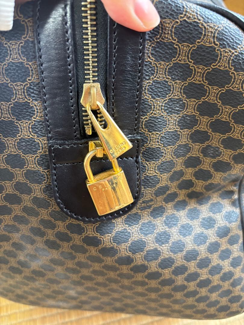 セリーヌ　ボストンバック　黒　オールドセリーヌ　お値下げ交渉可能