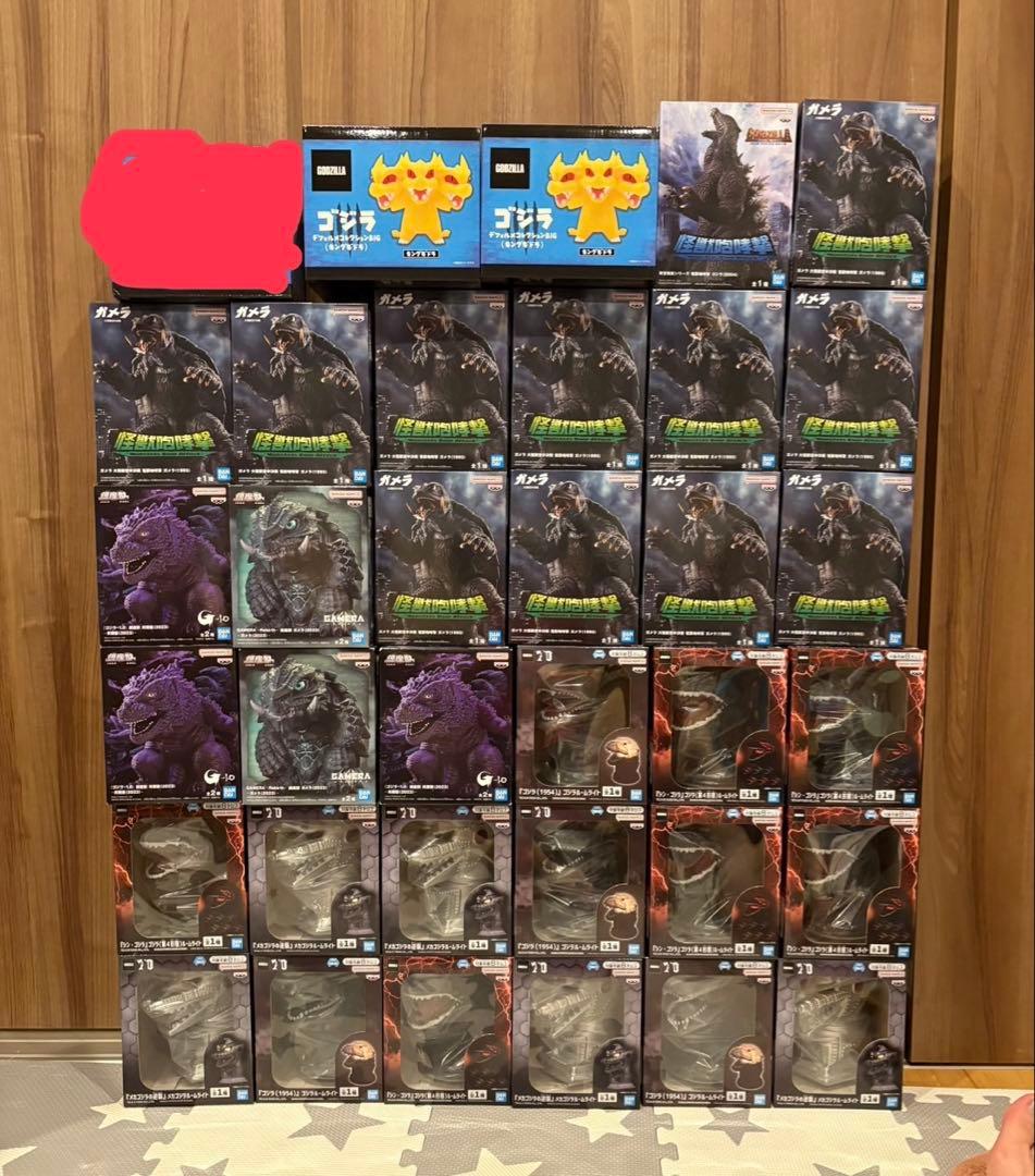 ゴジラ　フィギュア　34個セット